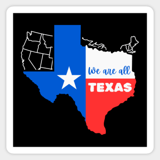 I Stand With Texas Sticker